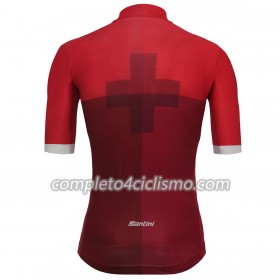Maglia Rossa 2018 Tour de Suisse Manica Corta